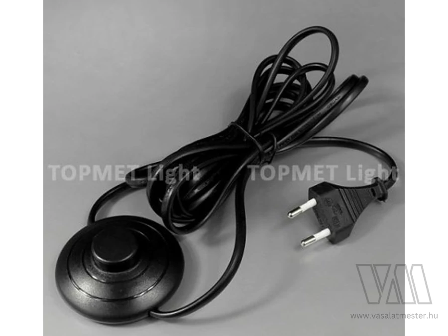 StrongLumio kábel 230V + lábkapcsoló 3,5m 2,5A