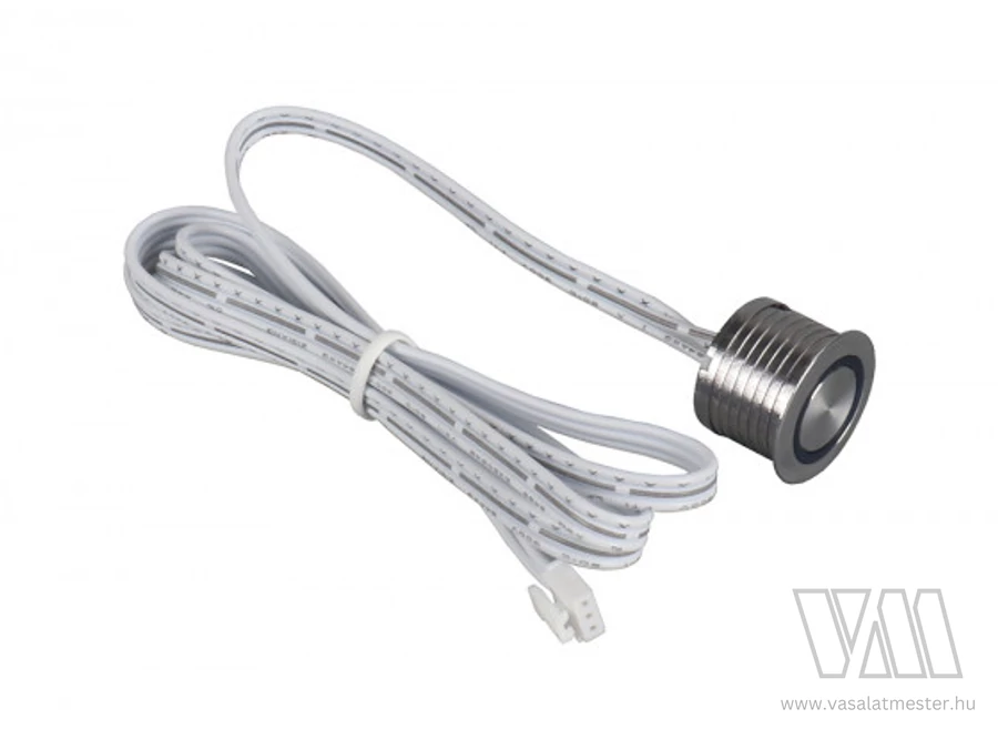 StrongLumio kapcsoló/szabályozó (ezüst) 12-24V - 3PIN, háttérvilágítással