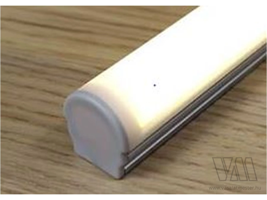 255931 - StrongLumio takaróprofil  Uni/Arc LED profilhoz félkör tejfehér 2m