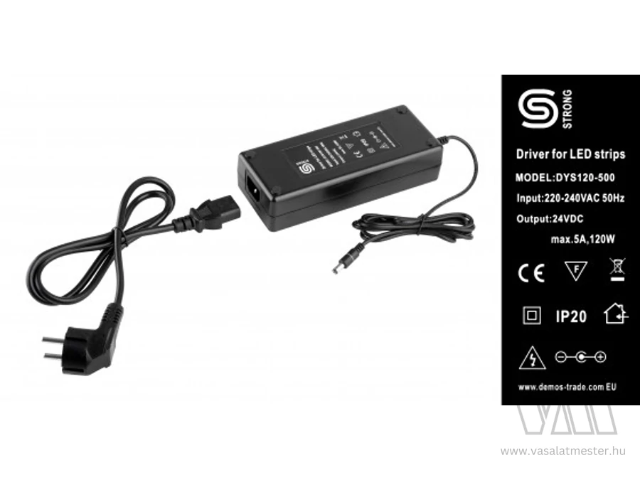 StrongLumio tápegység, 24V, 120W
