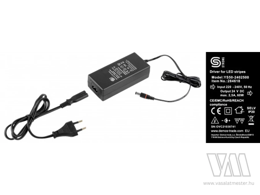 StrongLumio tápegység, 24V, 60W
