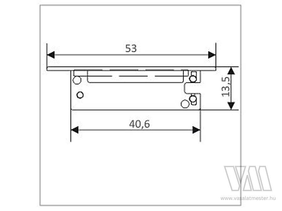 StrongLumio végzáró LED profilhoz Flat (pár)