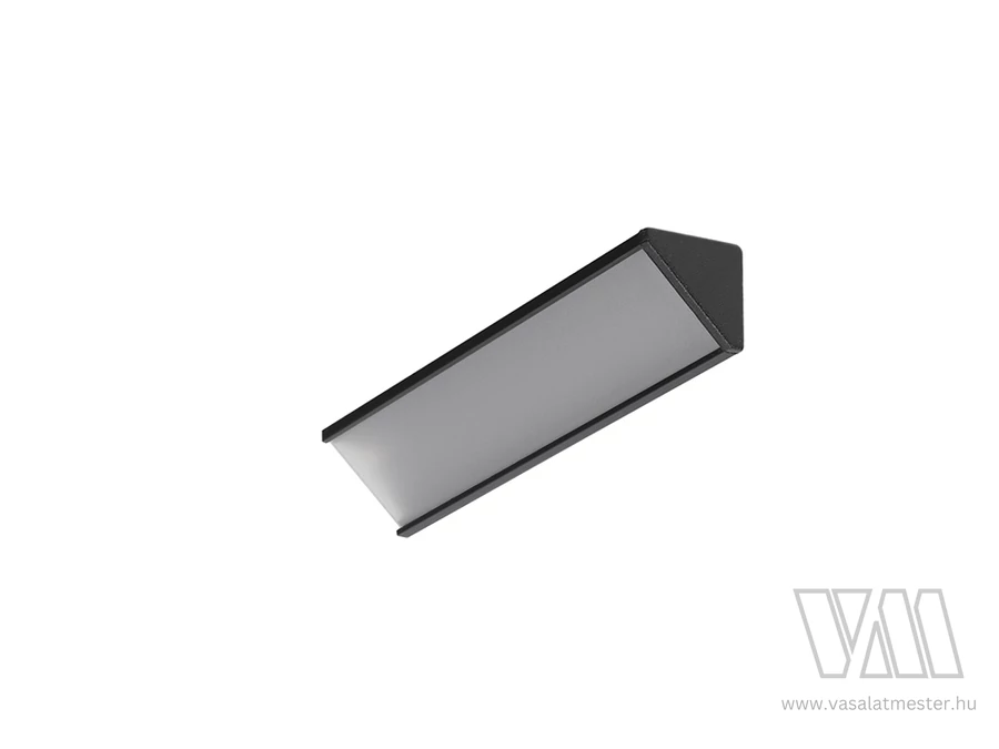 TM-profil LED Cabi12 E alu fekete 2000mm