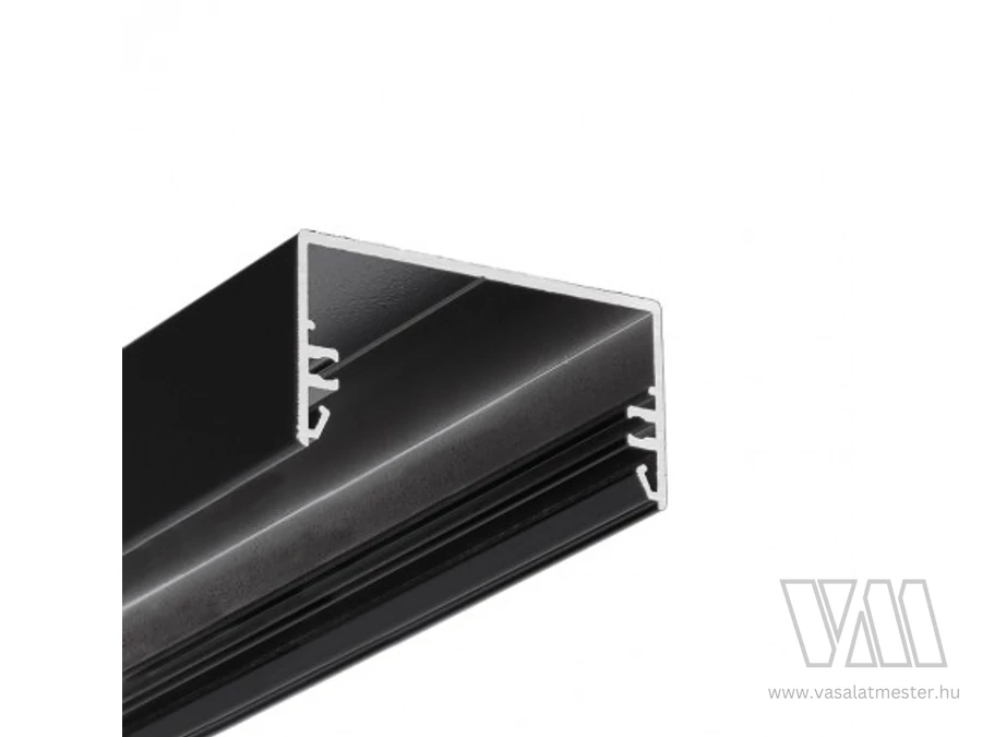 TM-profil LED Lowi alu fekete 2000mm