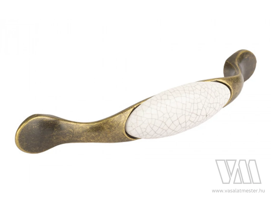 TULIP Fogantyú-Gipa 96 antik réz/repedezett porcelán + csavarok