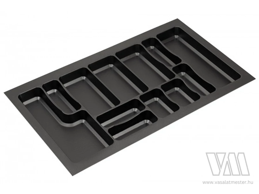 501065 - StrongIn Evőeszköztartó 722x422 mm StrongMax 18 fekete