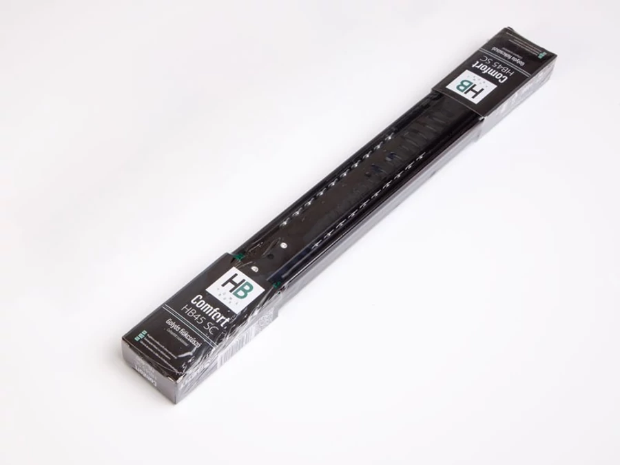 GOLYÓS FIÓKCSÚSZÓ HOME BOX HB45 COMFORT SC BLACK 45mm ÖNBEHÚZÓS CSILL. 300mm TEHERB.:35kg FEKETE