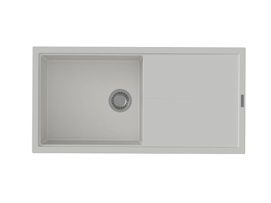 491411 - StrongSinks S3 Labe 1000x500 mm gránit mosogató fehér