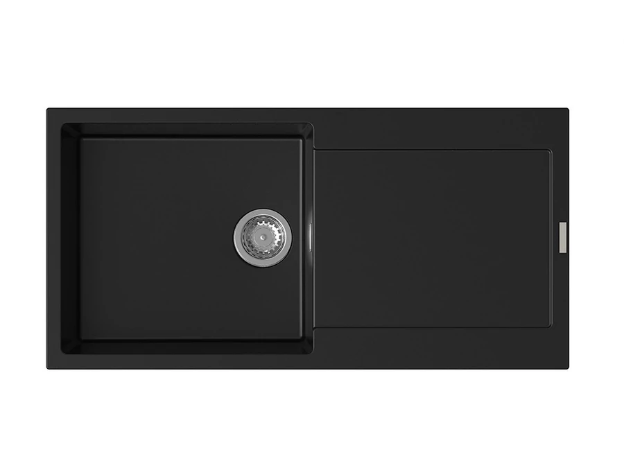 491378 - StrongSinks S3 Zala 1000x500 mm gránit mosogató fekete