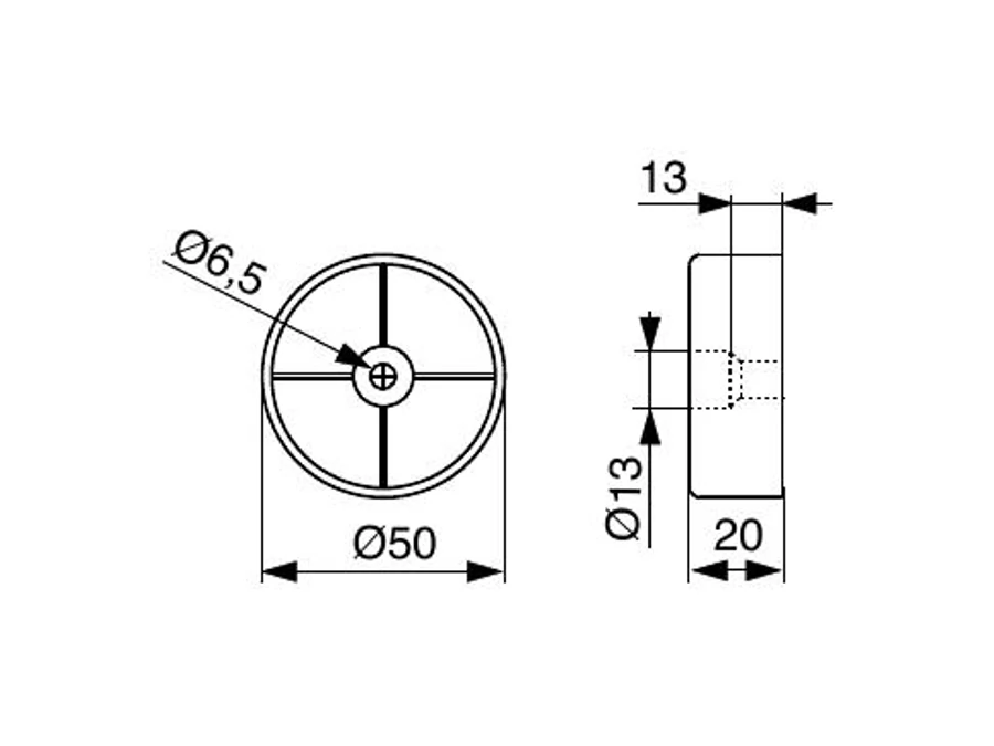 Riex GL21 bútorcsúsztató