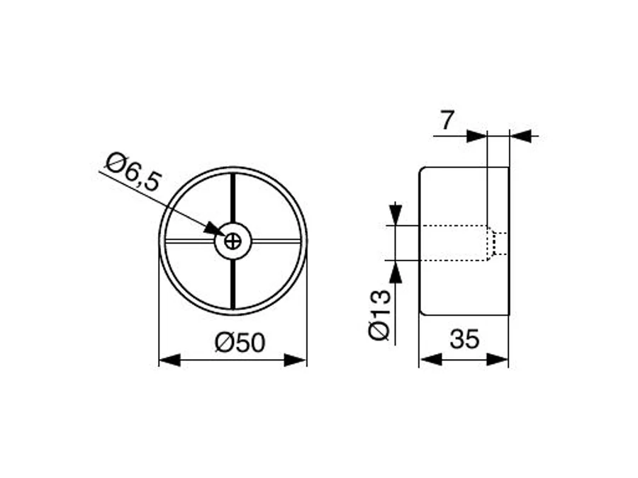 Riex GL21 bútorcsúsztató