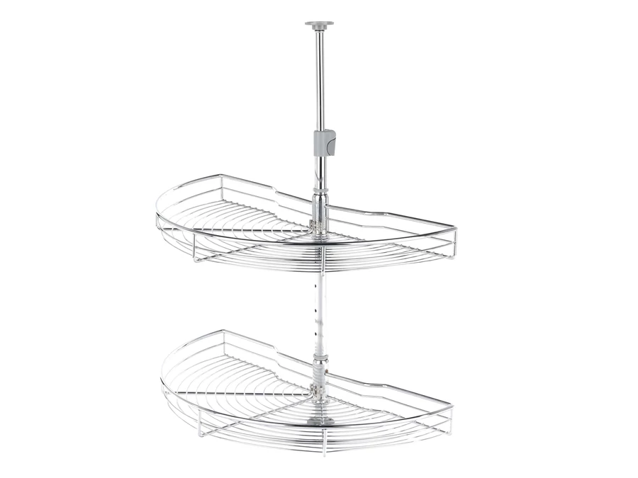Riex GP13 forgótálca 180°-os, drótvázas fenék, W800, H600-750, króm