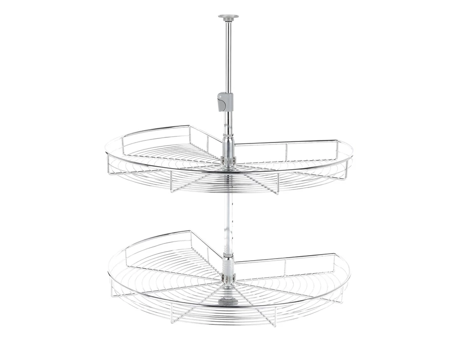 Riex GP13 forgótálca 270°-os, drótvázas fenék, W800, H600-750, króm