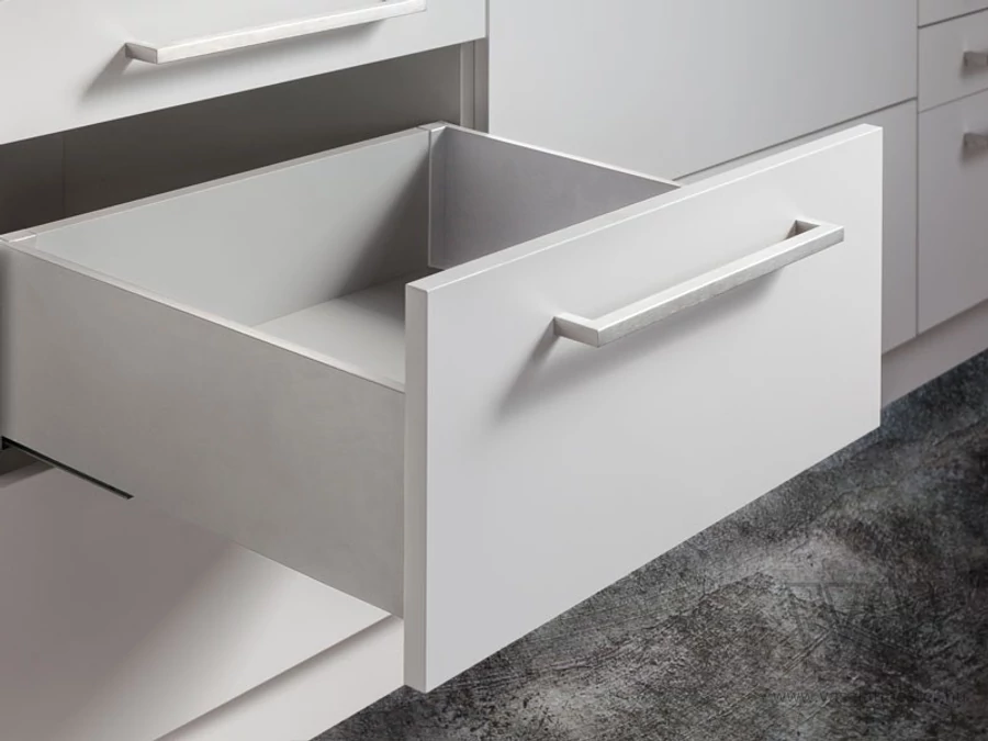 SLIM DUPLAFALÚ FIÓKOLDAL DF-C 550mm FEHÉR
